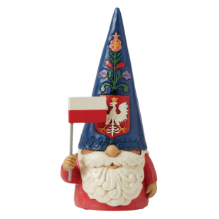 Jim Shore HWC, Figurine, Polish Gnome, 5.5" Tall